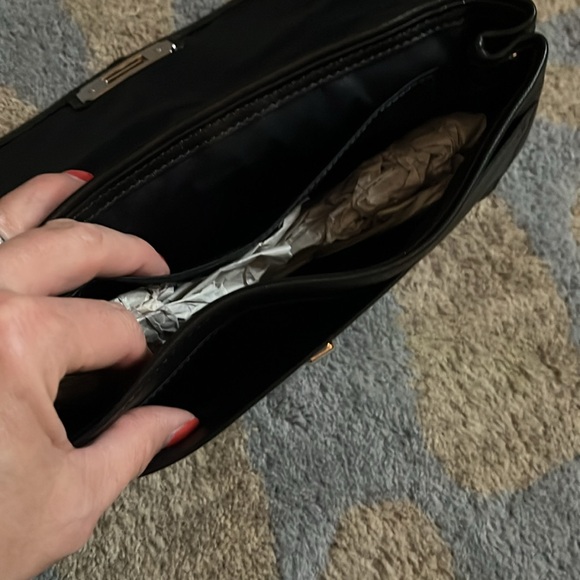 Coach black leather wristlet bag - Picture 6 of 9